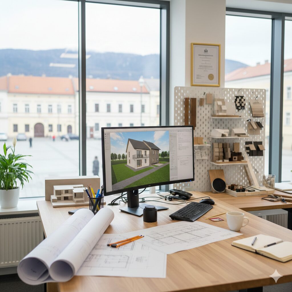 Projektant Žilina Kontakt - FOUR-LEAF